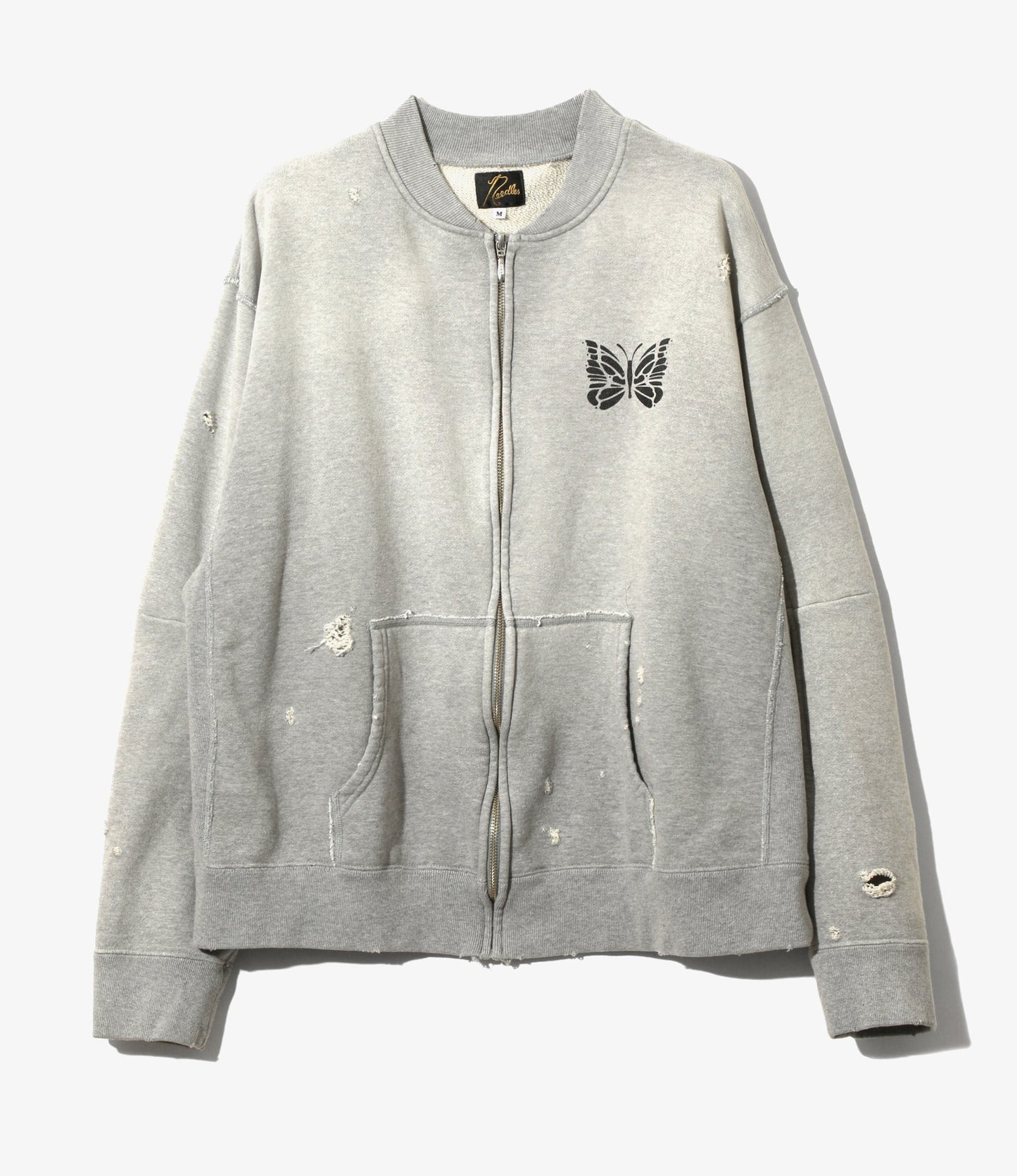 Needles Deconstructed Zipped Sweat