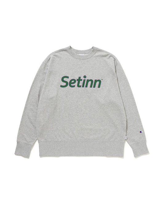 Setinn × Champion Script Outline Crew