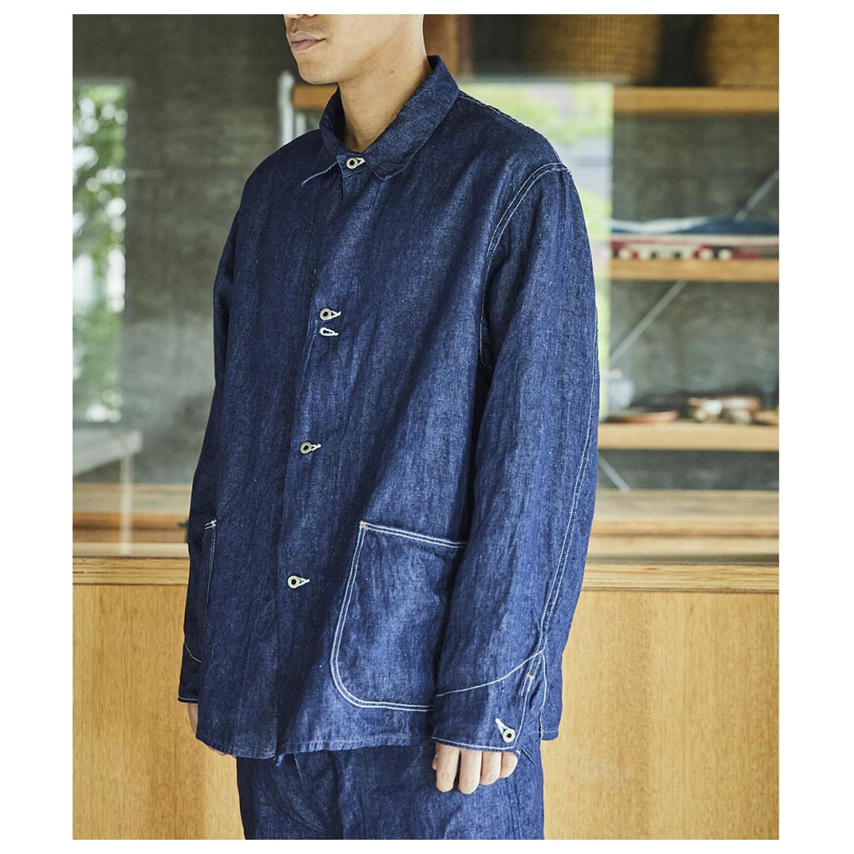 orSlow WWII 40'S Linen Denim Coverall – unexpected store