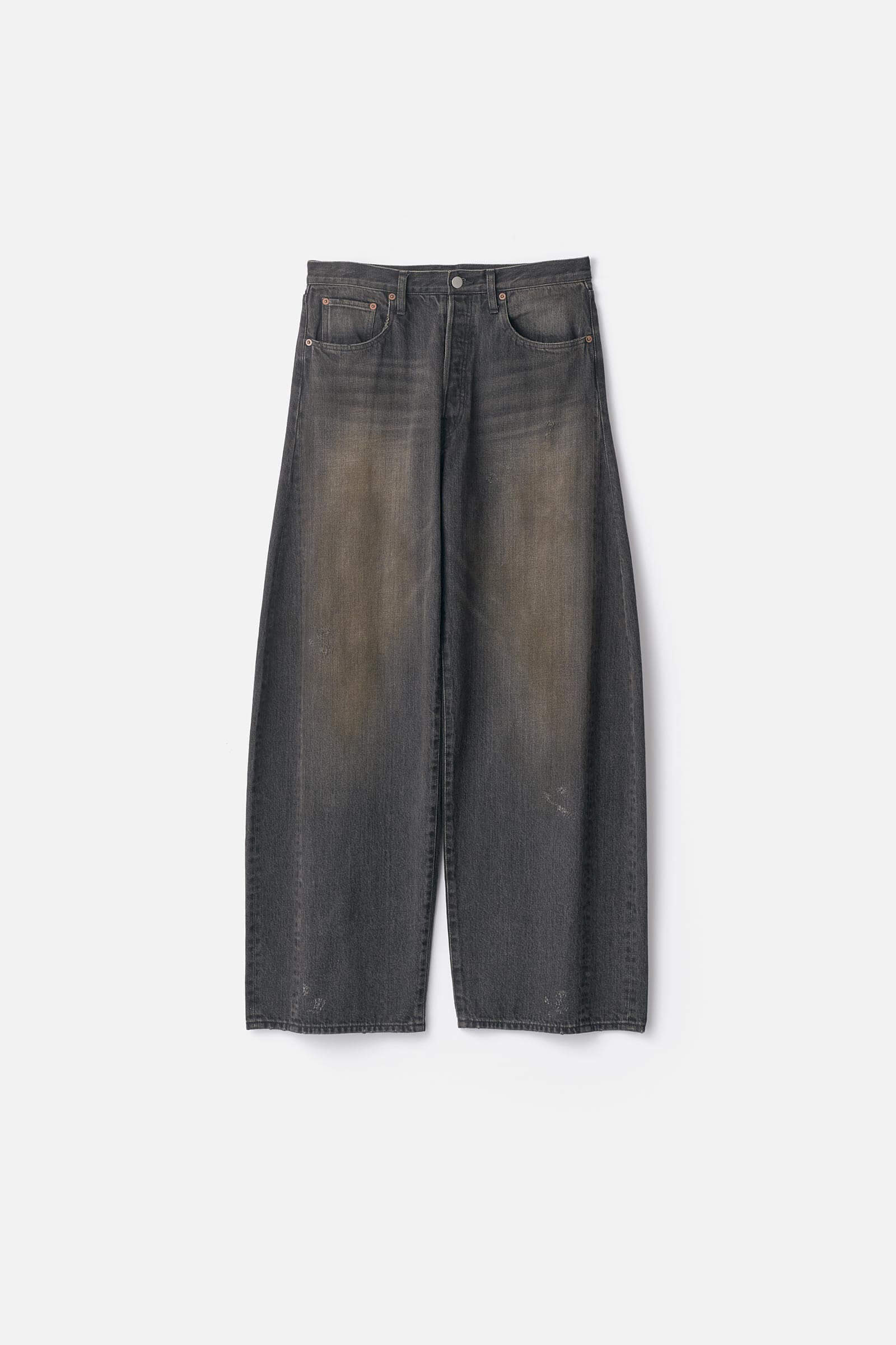 ssstein DEFORMATION WIDE DENIM JEANS – unexpected store