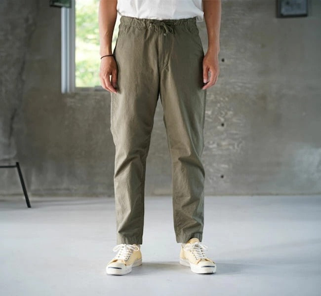 orSlow NEW YORKER ARMY PANTS (Army Green)