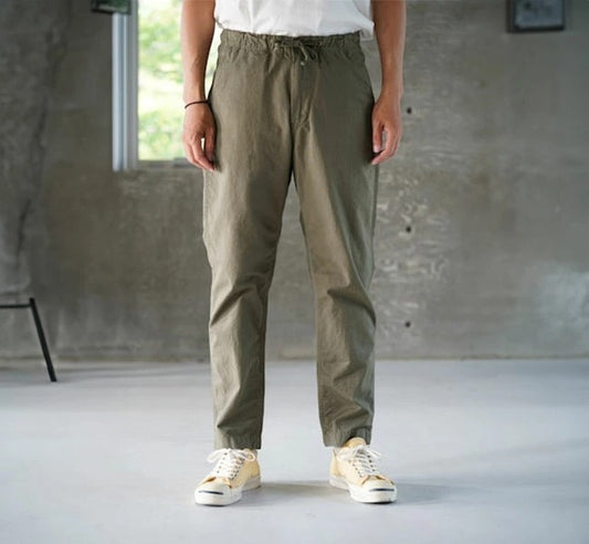 orSlow NEW YORKER ARMY PANTS (Army Green)