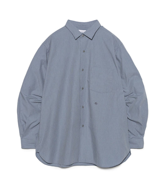 nanamica Regular Collar Striped Wind Shirt