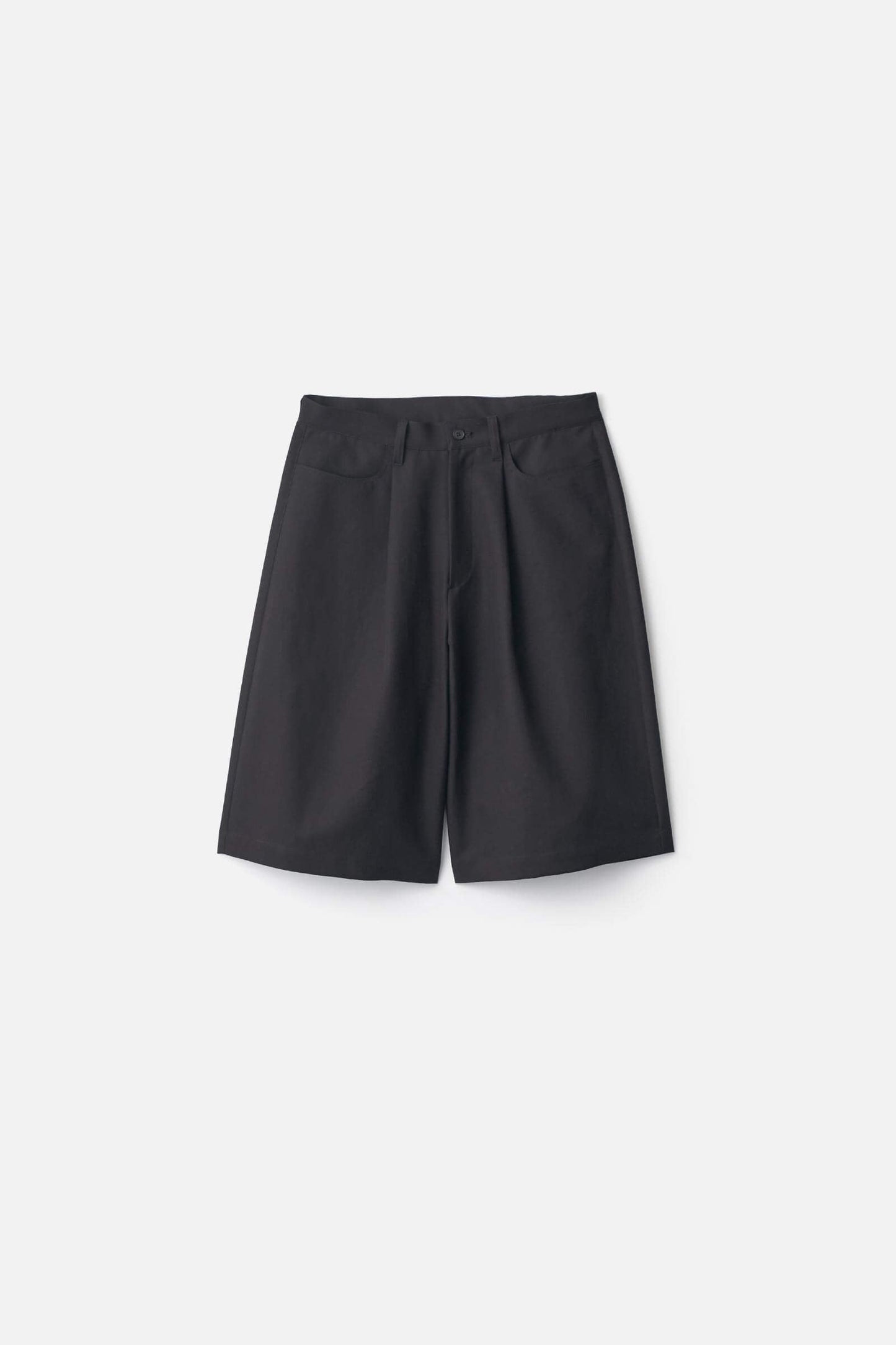 ssstein DOUBLE WEAVE COTTON SHORTS
