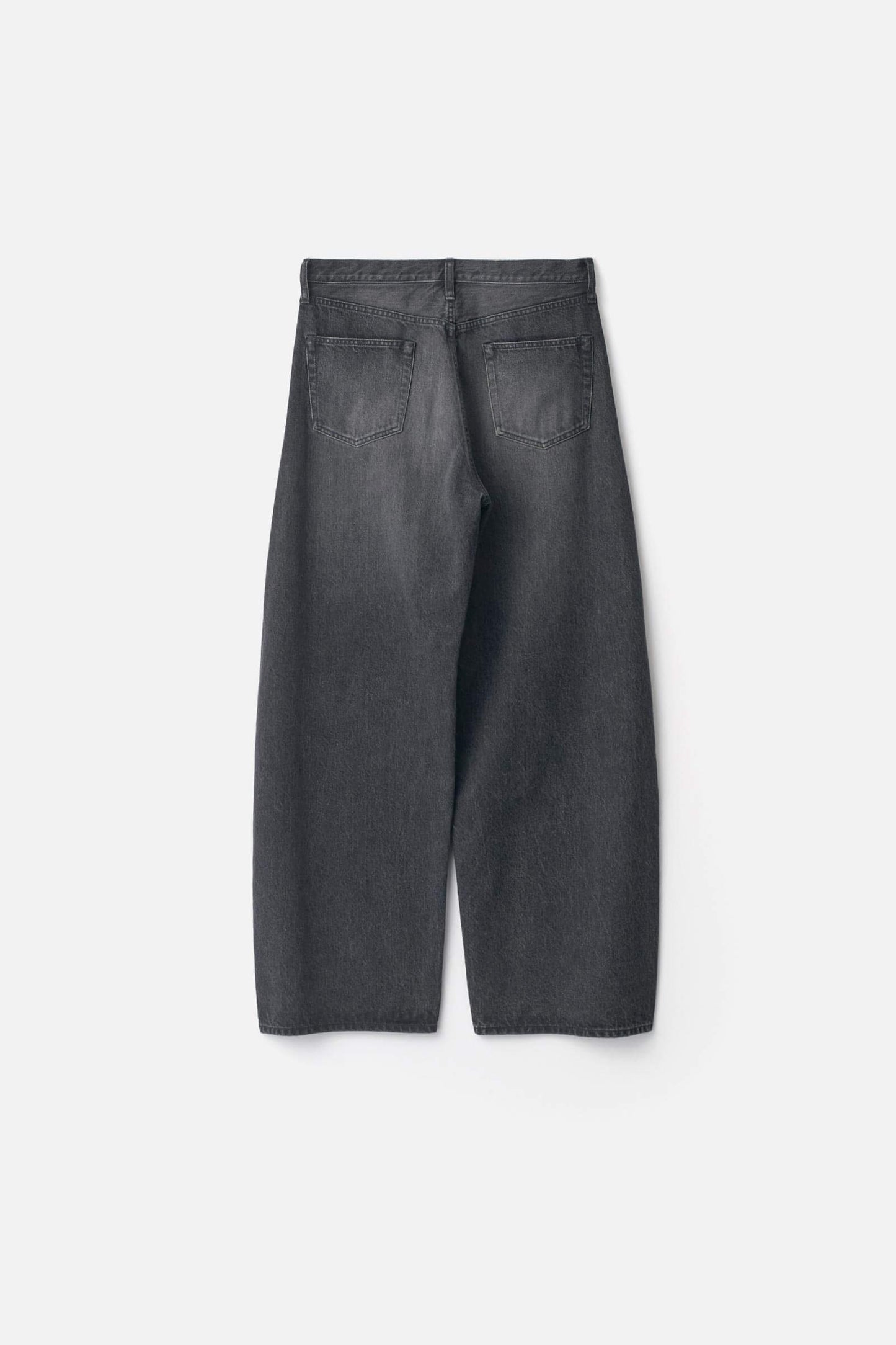 ssstein DEFORMATION WIDE DENIM PANTS