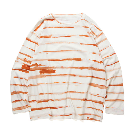 Porter Classic ARTIST BORDER LONG SLEEVE SHIRT