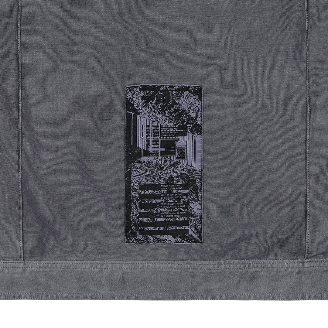 Cav Empt C.E OVERDYE BRUSHED COTTON BUTTON JACKET