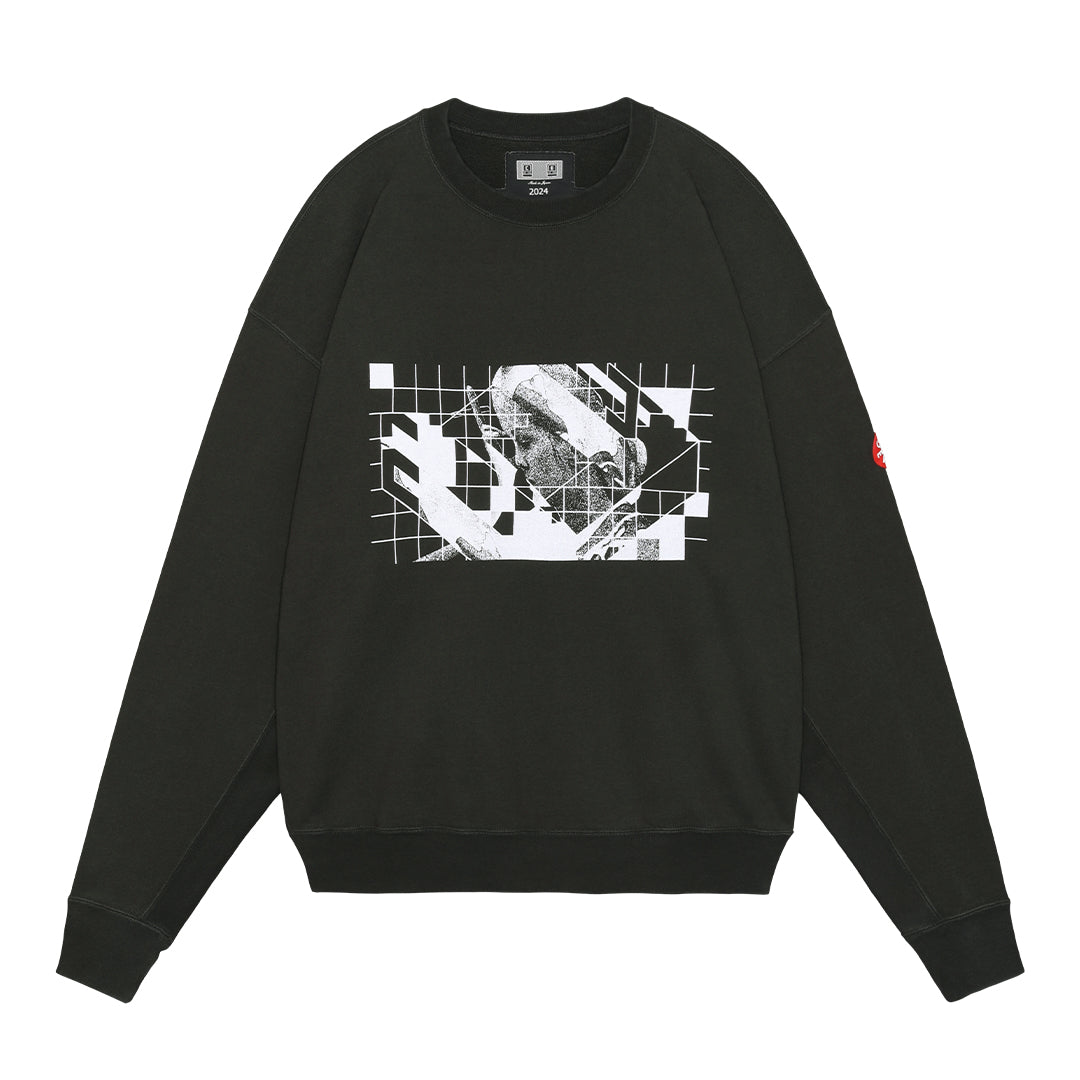 Cav Empt C.E WASHED DIMENSIONS CREW NECK