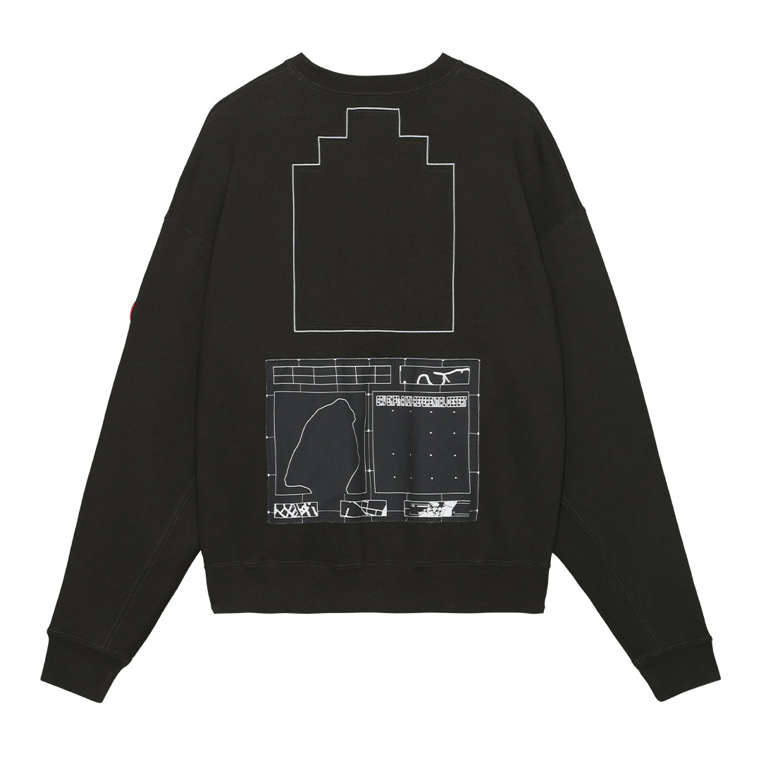 Cav Empt C.E TRAJECTORY CREW NECK – unexpected store