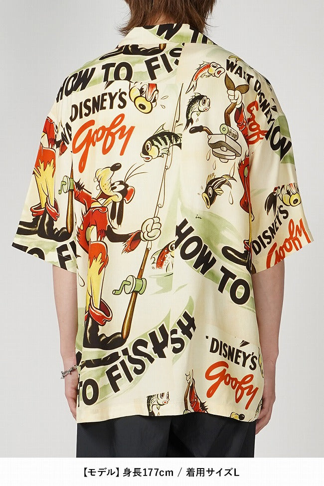 Porter Classic DISNEY V/P PC ALOHA COLLECTION ALOHA SHIRT / GOOFY①