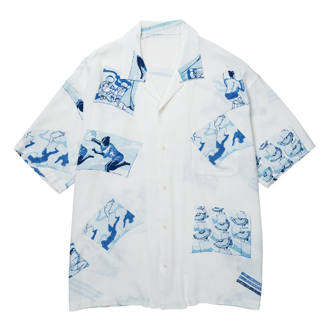 Porter Classic ALOHA SHIRT 阿波踊り with TENUGUI & UCHIWA