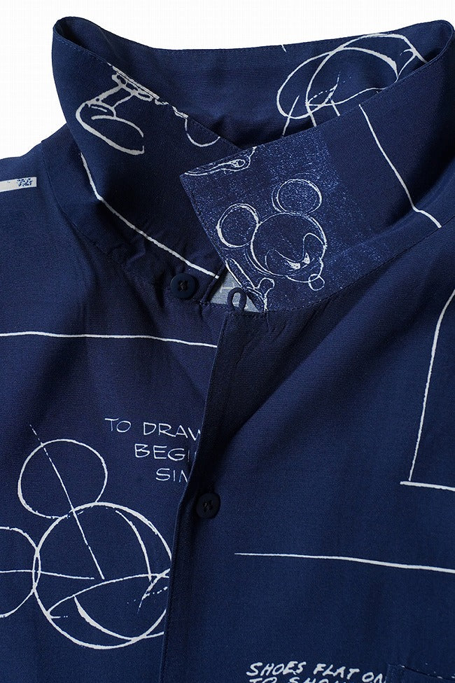 Porter Classic DISNEY MS / PC ALOHA COLLECTION ALOHA SHIRT / DISNEY MICKEY MOUSE