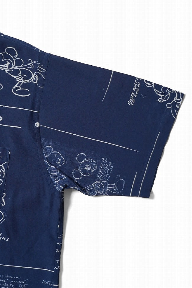 Porter Classic DISNEY MS / PC ALOHA COLLECTION ALOHA SHIRT / DISNEY MICKEY MOUSE