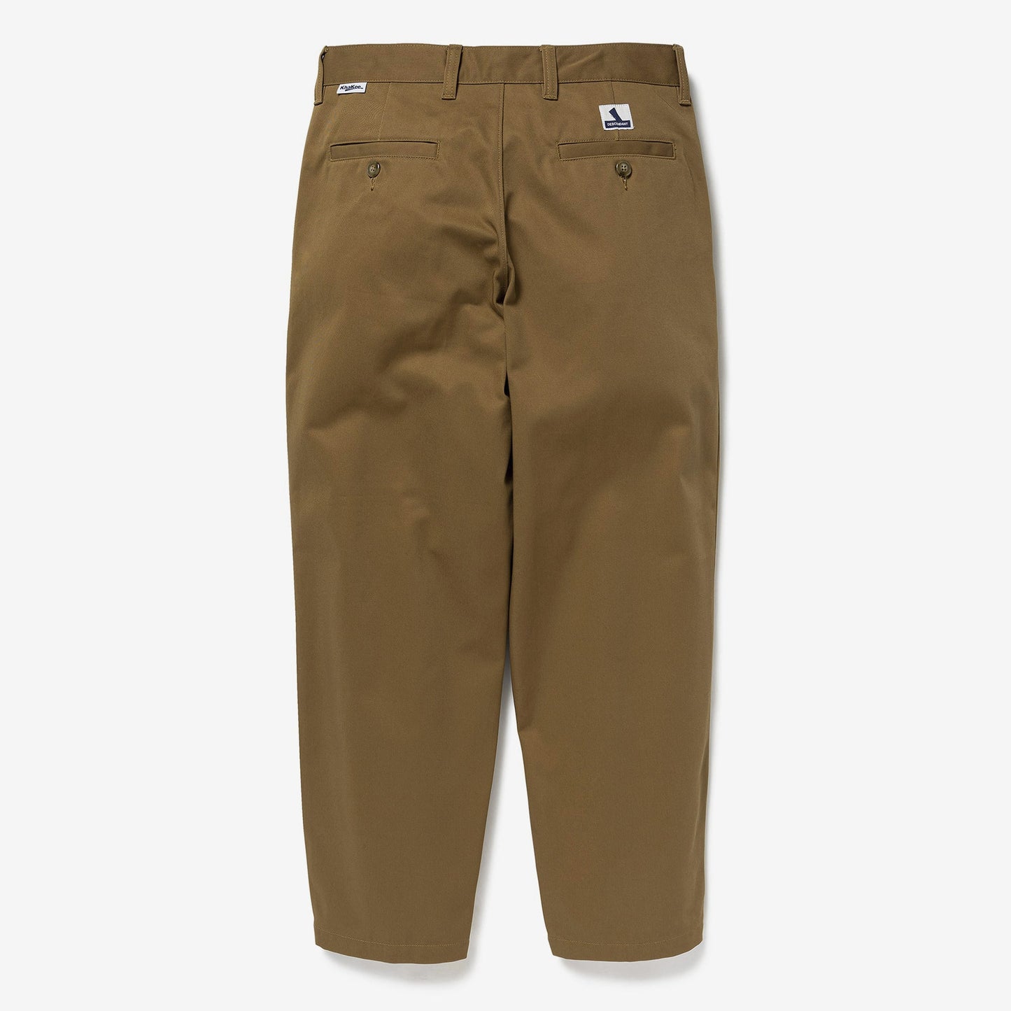 DESCENDANT DC-3 ORGANIC COTTON TWILL TROUSERS