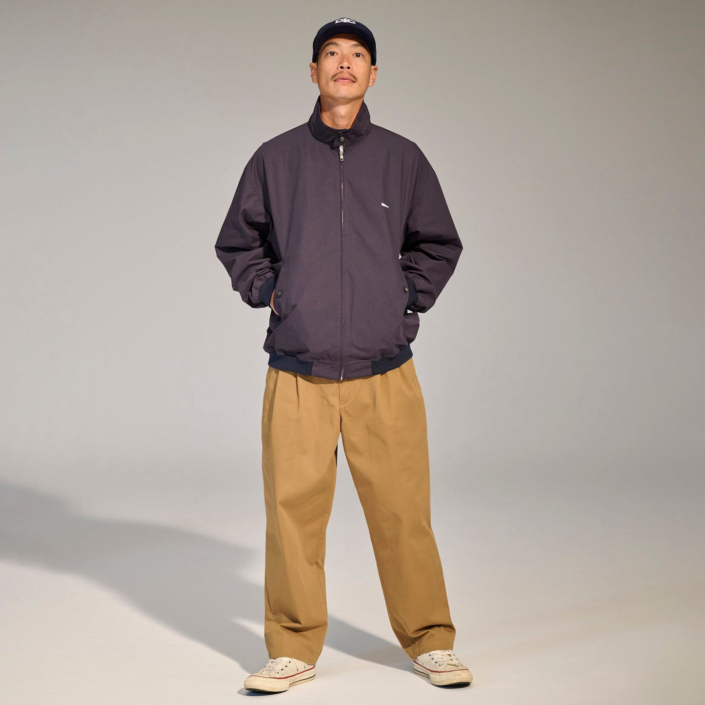 DESCENDANT DC-3 ORGANIC COTTON TWILL TROUSERS