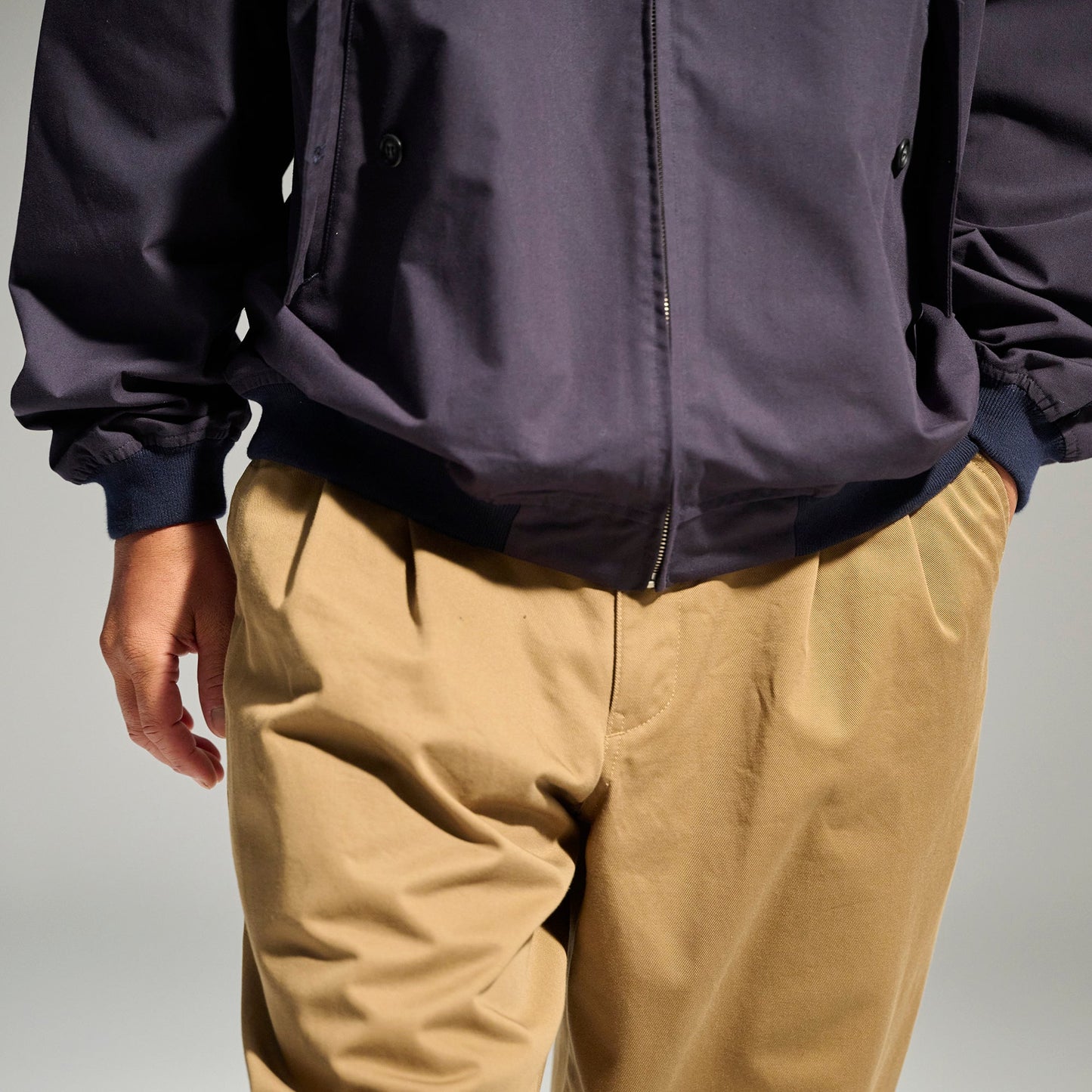 DESCENDANT DC-3 ORGANIC COTTON TWILL TROUSERS