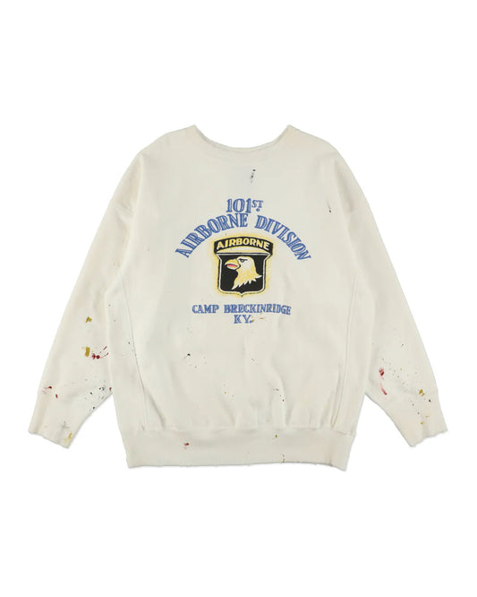 BOW WOW 101ST AIRBORNE DIV. SWEATSHIRT AGED