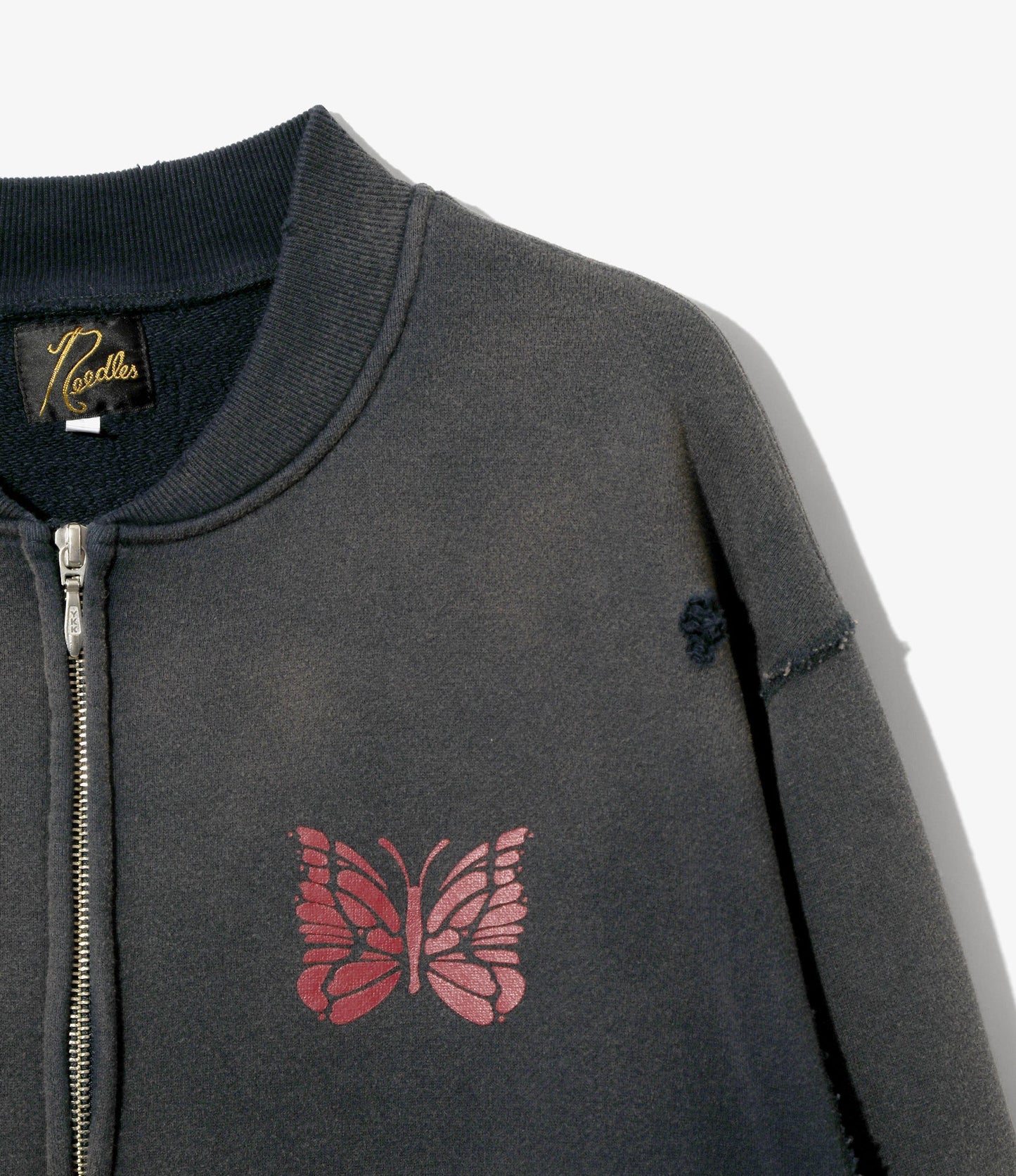 Needles Deconstructed Zipped Sweat
