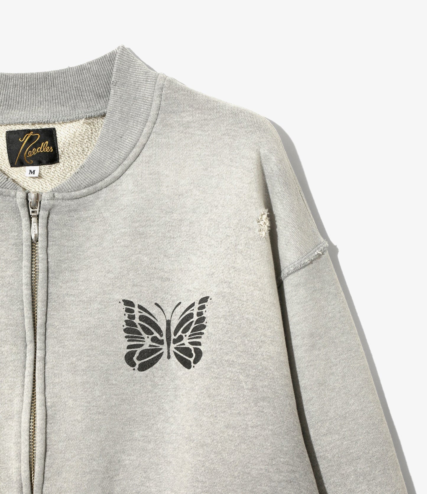 Needles Deconstructed Zipped Sweat