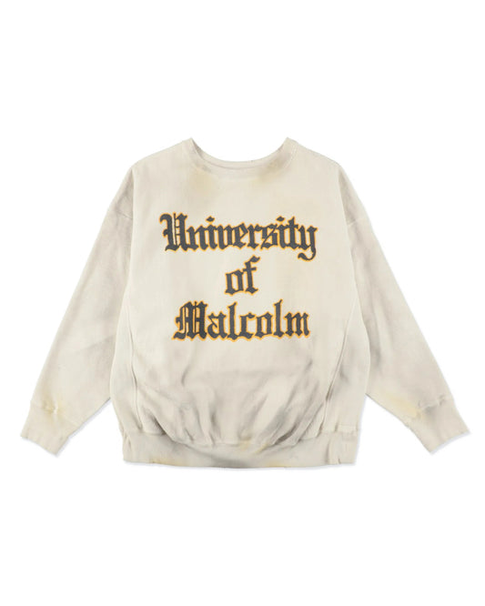 BOW WOW UNIV. MACLAREN LETTERING SWEATSHIRT AGED