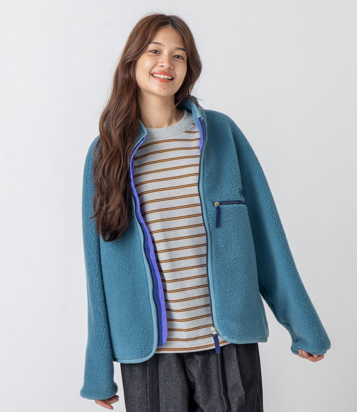 L.L.Bean JAPAN EDITION Women's Topsham Boa Fleece Jacket