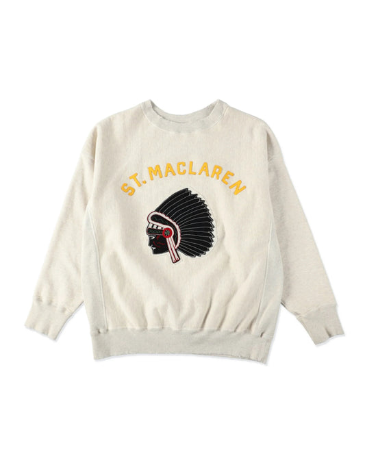 BOW WOW ST. MACLAREN UNIV. SWEATSHIRT AGED