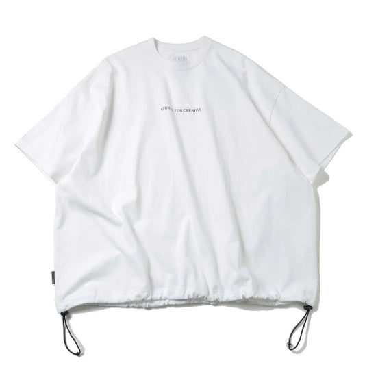 S.F.C (STRIPES FOR CREATIVE) SUPER BIG SS TEE w/ DRAWSTRINGS