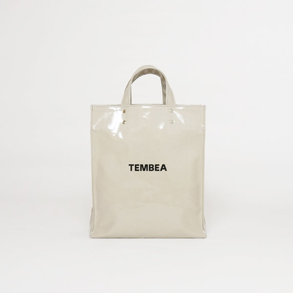 TEMBEA PVC PAPER TOTE MEDIUM LOGO – unexpected store