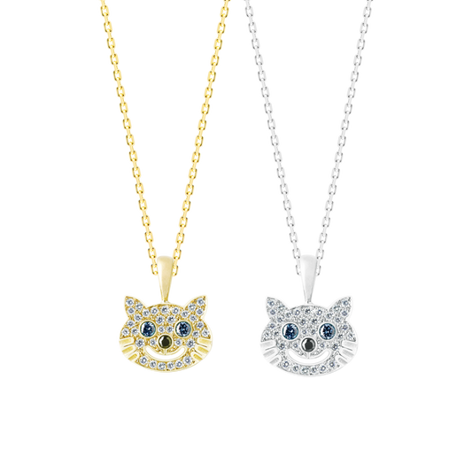 EYEFUNNY Smile cat S head (blue diamond eyes)