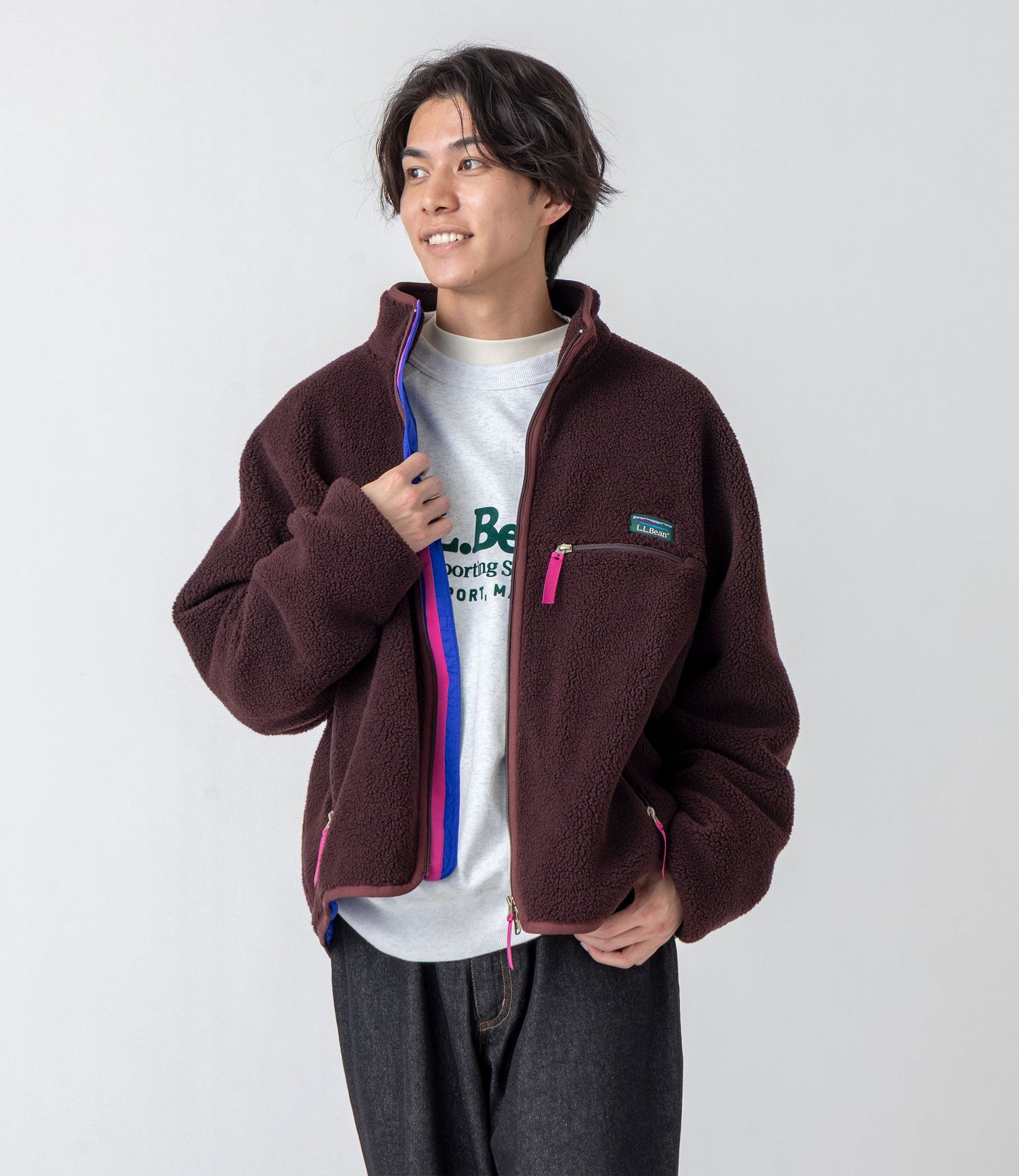 L.L.Bean JAPAN EDITION Topsham Boa Fleece Jacket