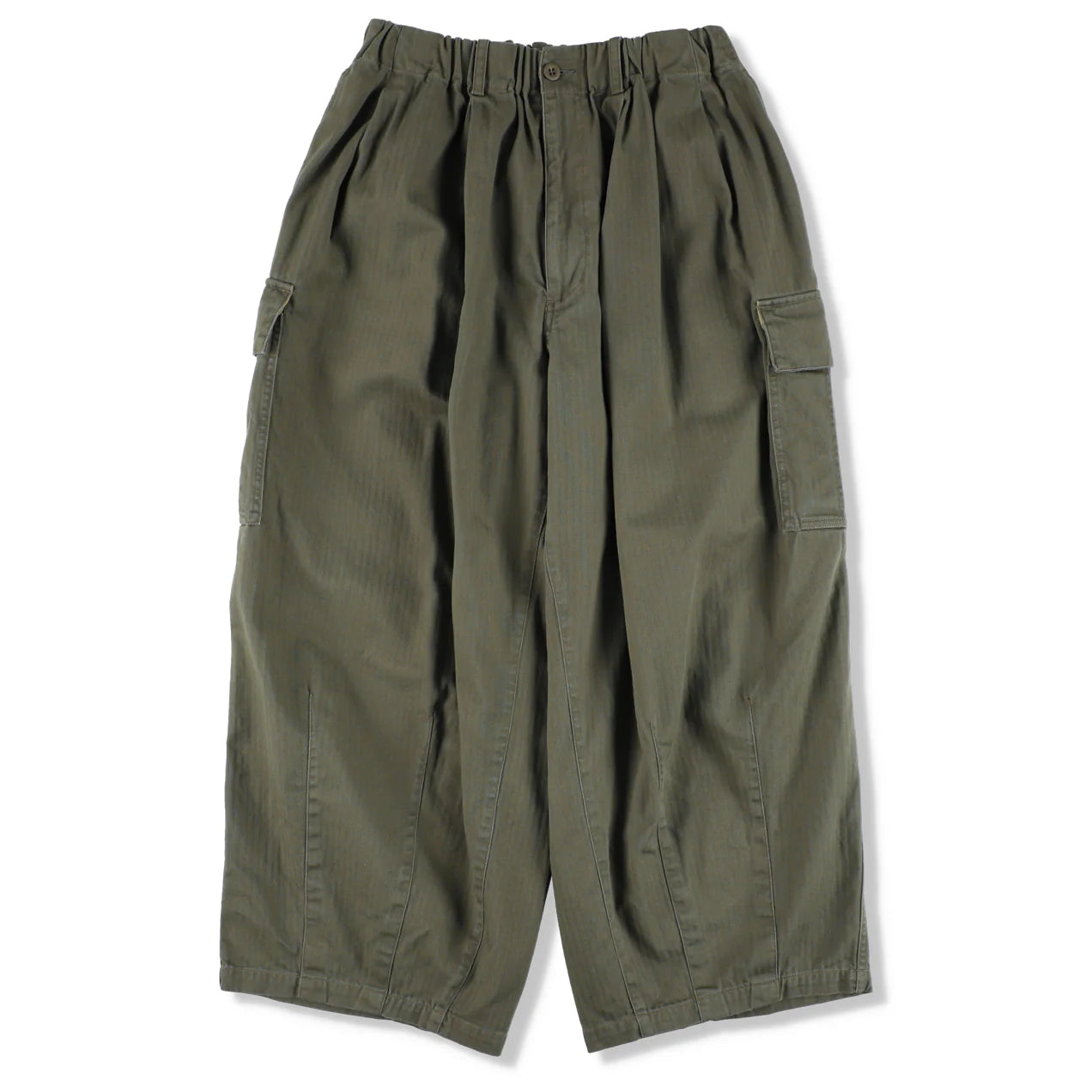 is-ness Herringbone 6-Pocket Pants