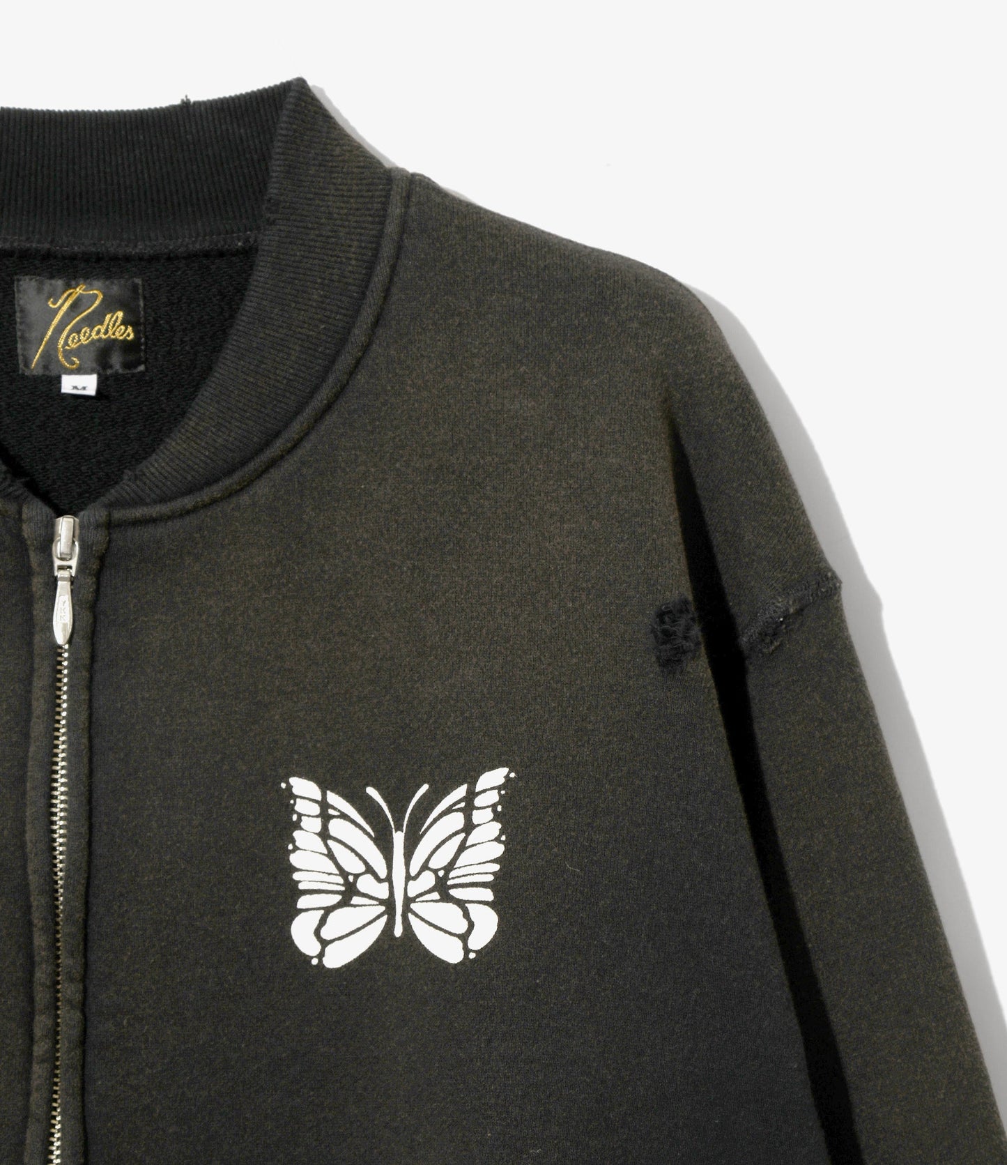 Needles Deconstructed Zipped Sweat