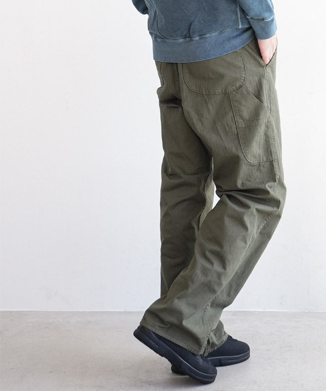 orSlow WIDE FIT FRENCH WORK PANTS Coffee Brown