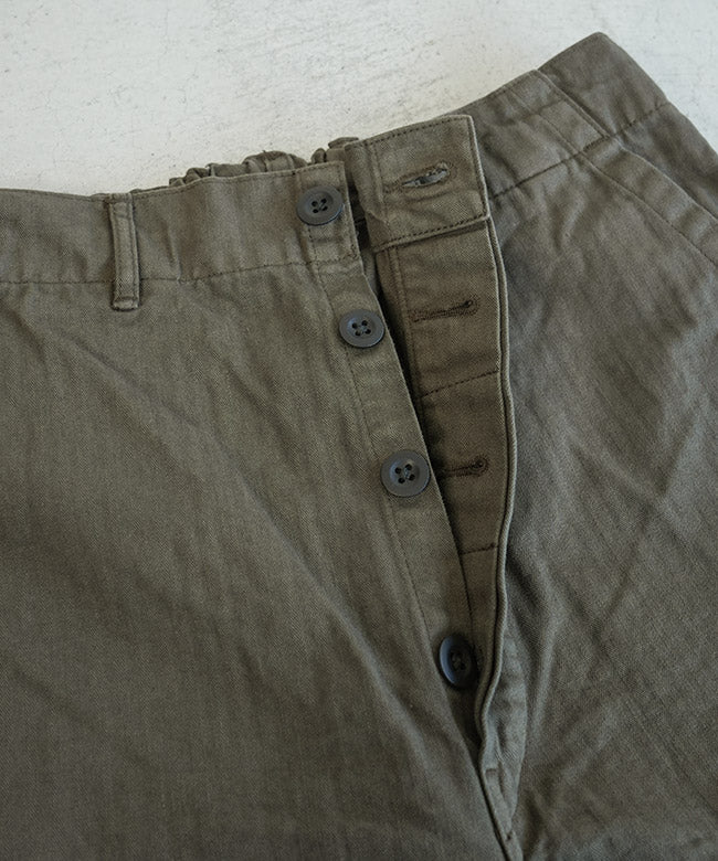 orSlow WIDE FIT FRENCH WORK PANTS Coffee Brown