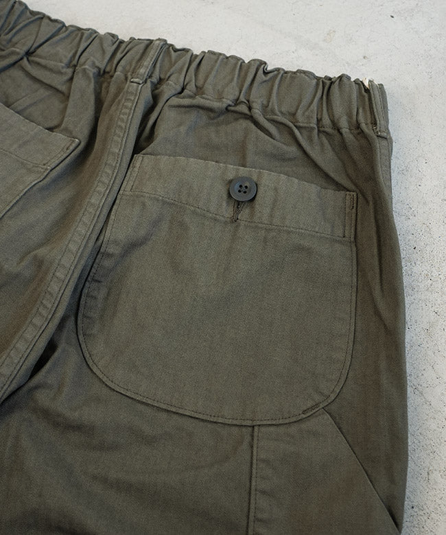 orSlow WIDE FIT FRENCH WORK PANTS Coffee Brown