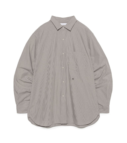 nanamica Regular Collar Striped Wind Shirt