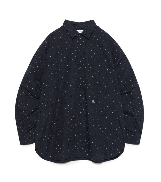 nanamica Regular Collar Dot Wind Shirt
