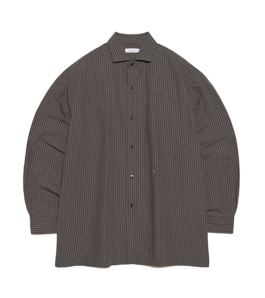 nanamica Micro Plaid Wind Shirt
