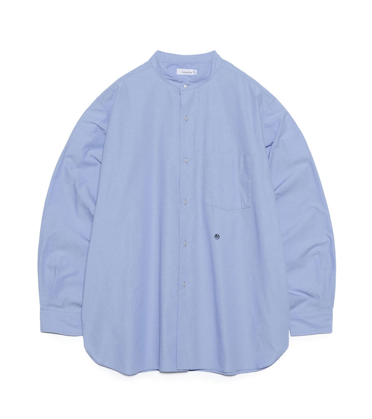 nanamica Band Collar Wind Shirt