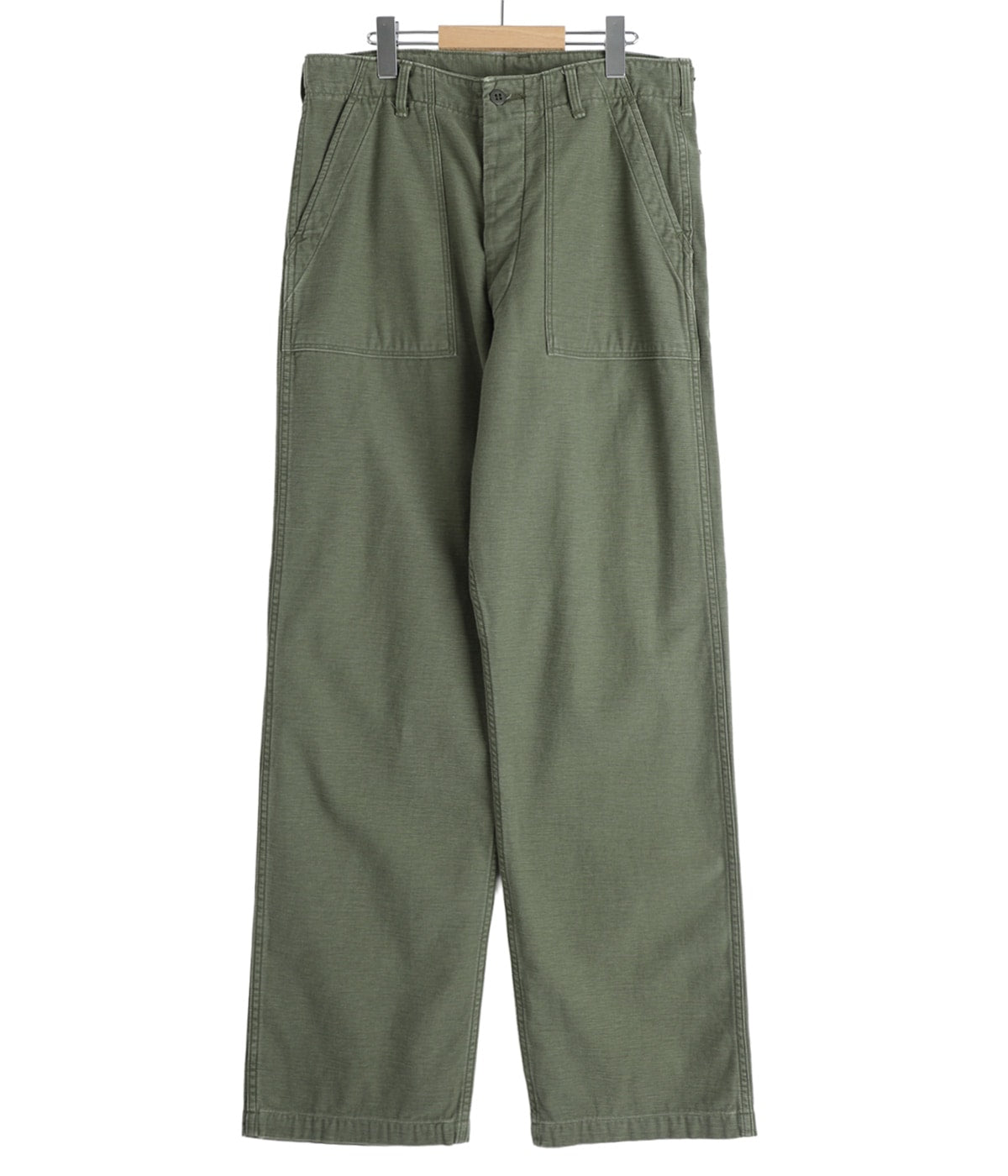 orSlow REAL USED WASH VINTAGE FIT FATIGUE PANTS Dark Olive Stone