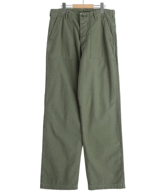 orSlow REAL USED WASH VINTAGE FIT FATIGUE PANTS Dark Olive Stone
