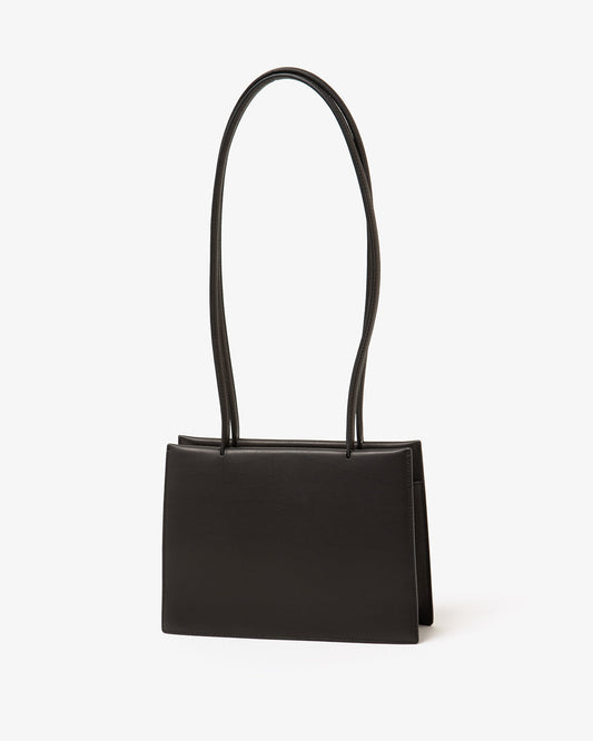 Aeta SQUARE-SHAPED TOTE BAG LONG HANDLE S
