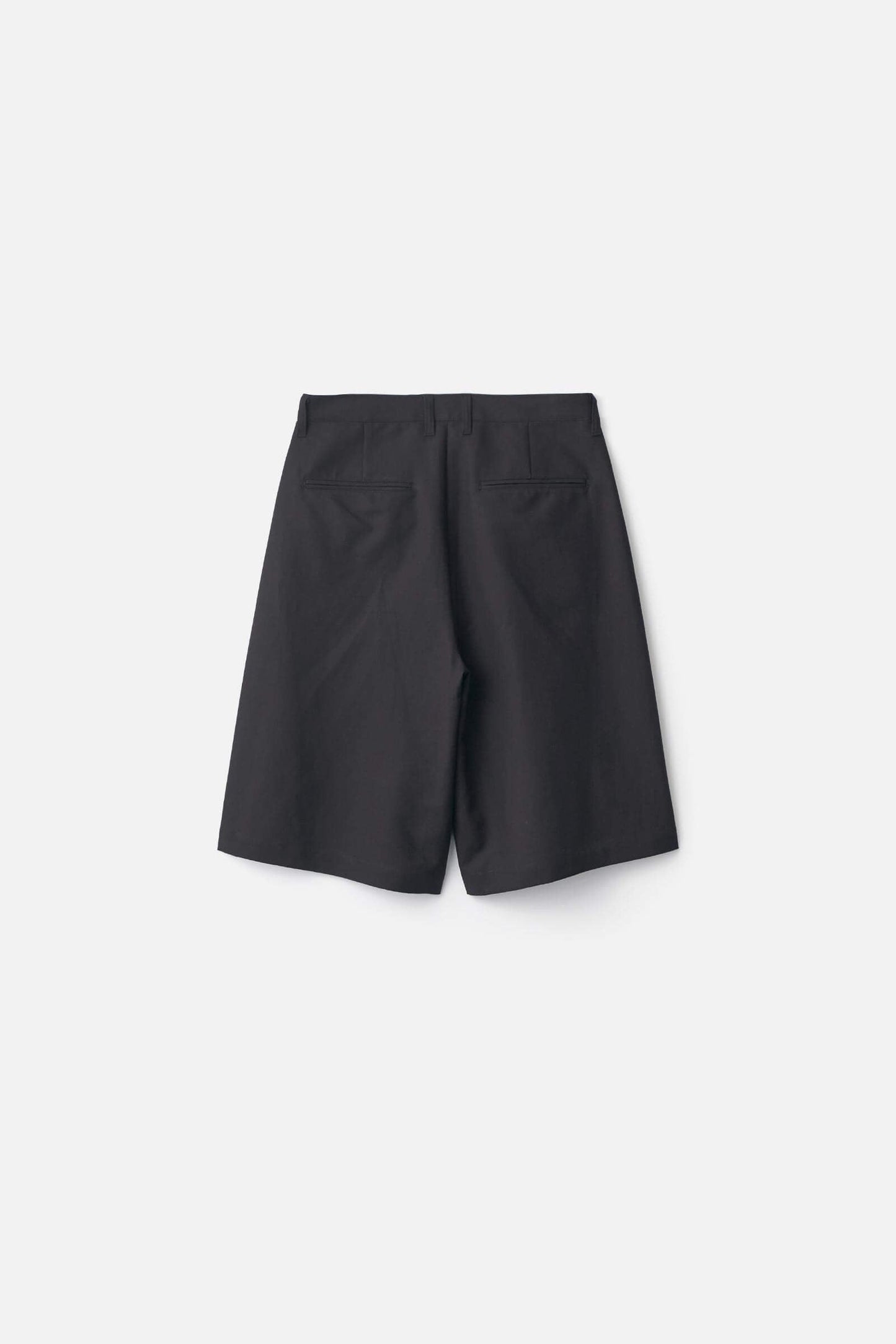 ssstein DOUBLE WEAVE COTTON SHORTS