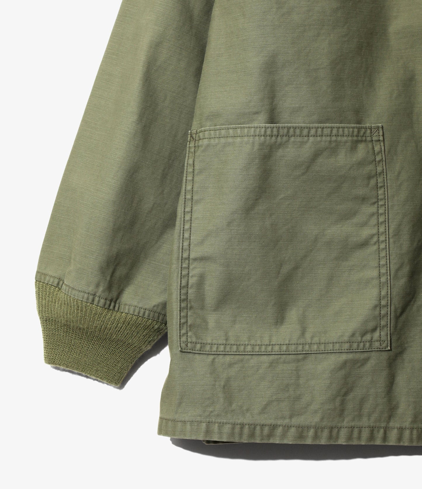 Needles Army Shirt - Reversed Sateen