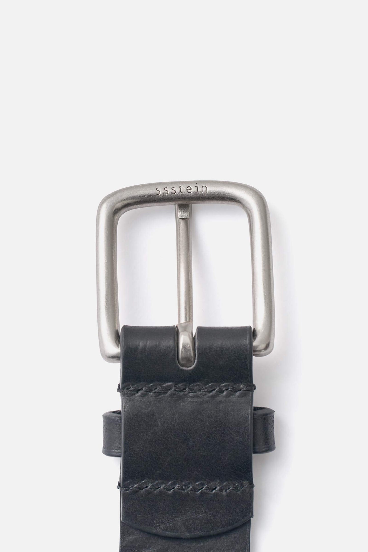 ssstein CLASSIC LEATHER BELT (PINNED BUCKLE)