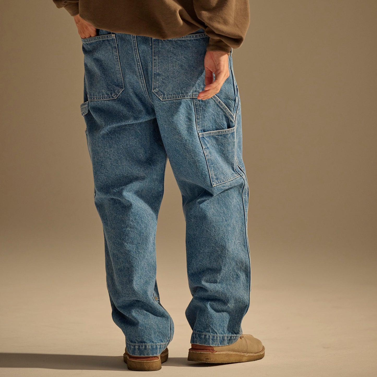 DESCENDANT DIY DENIM TROUSERS