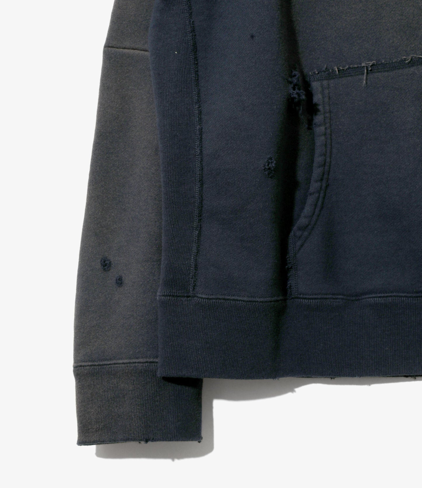 Needles Deconstructed Zipped Sweat