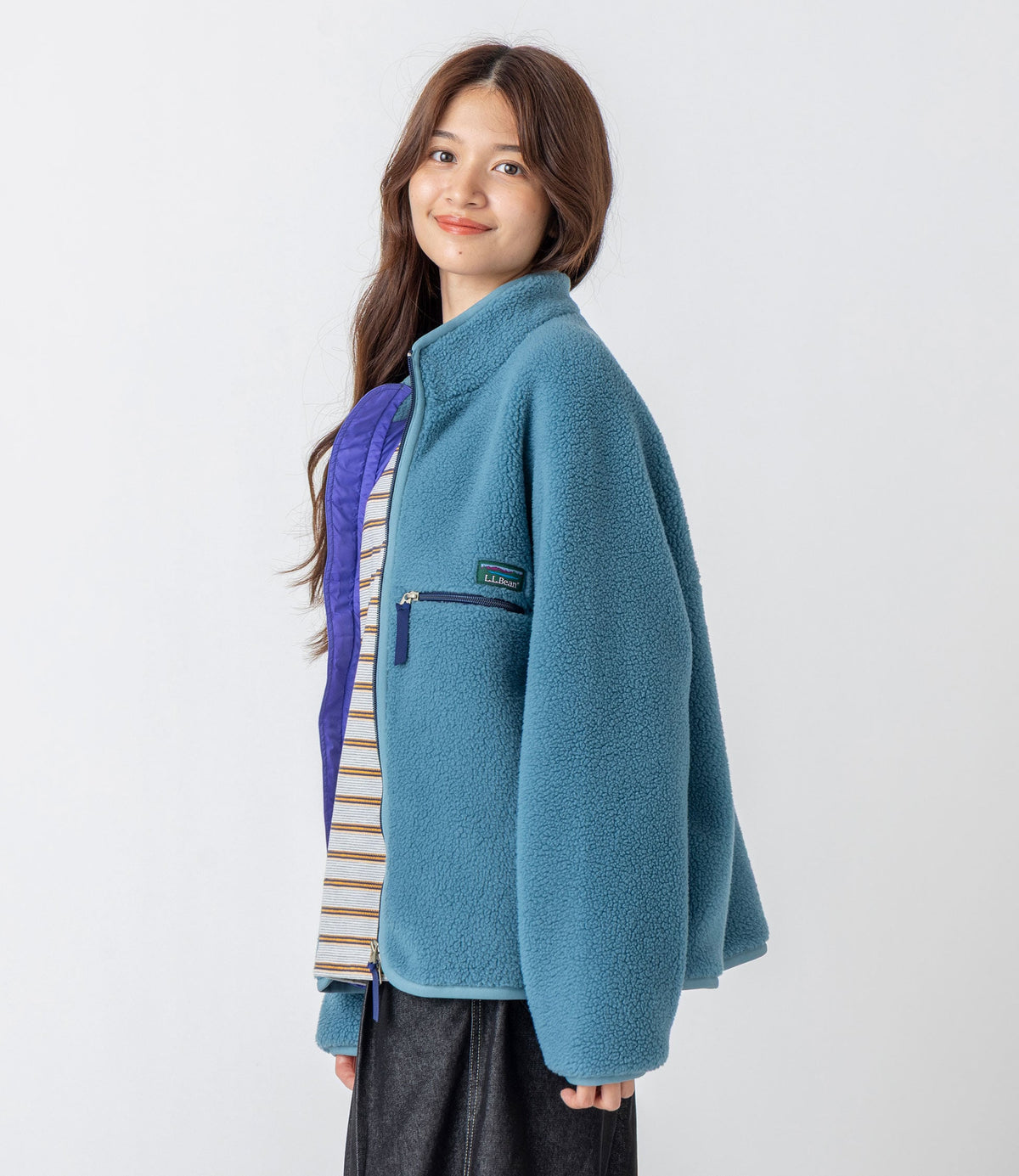 L.L.Bean JAPAN EDITION Women's Topsham Boa Fleece Jacket