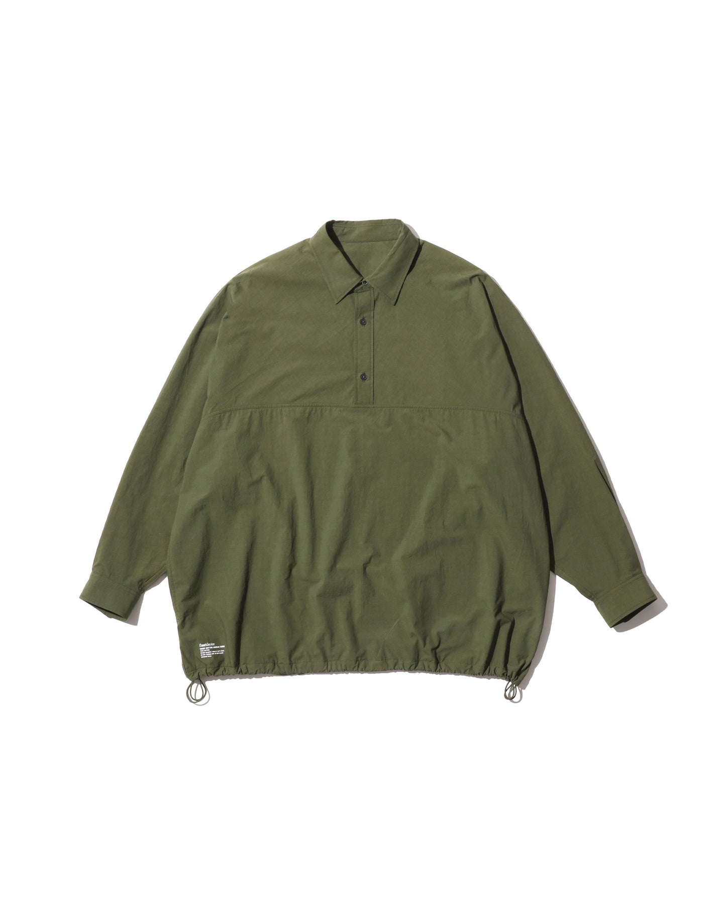 FreshService CRISP COTTON ANORAK L/S SHIRT