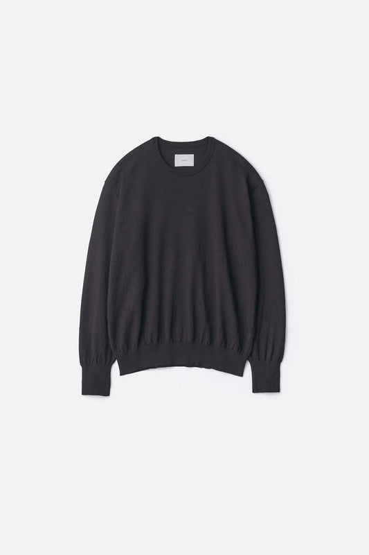 ssstein ORGANIC COTTON KNIT CREW NECK LS